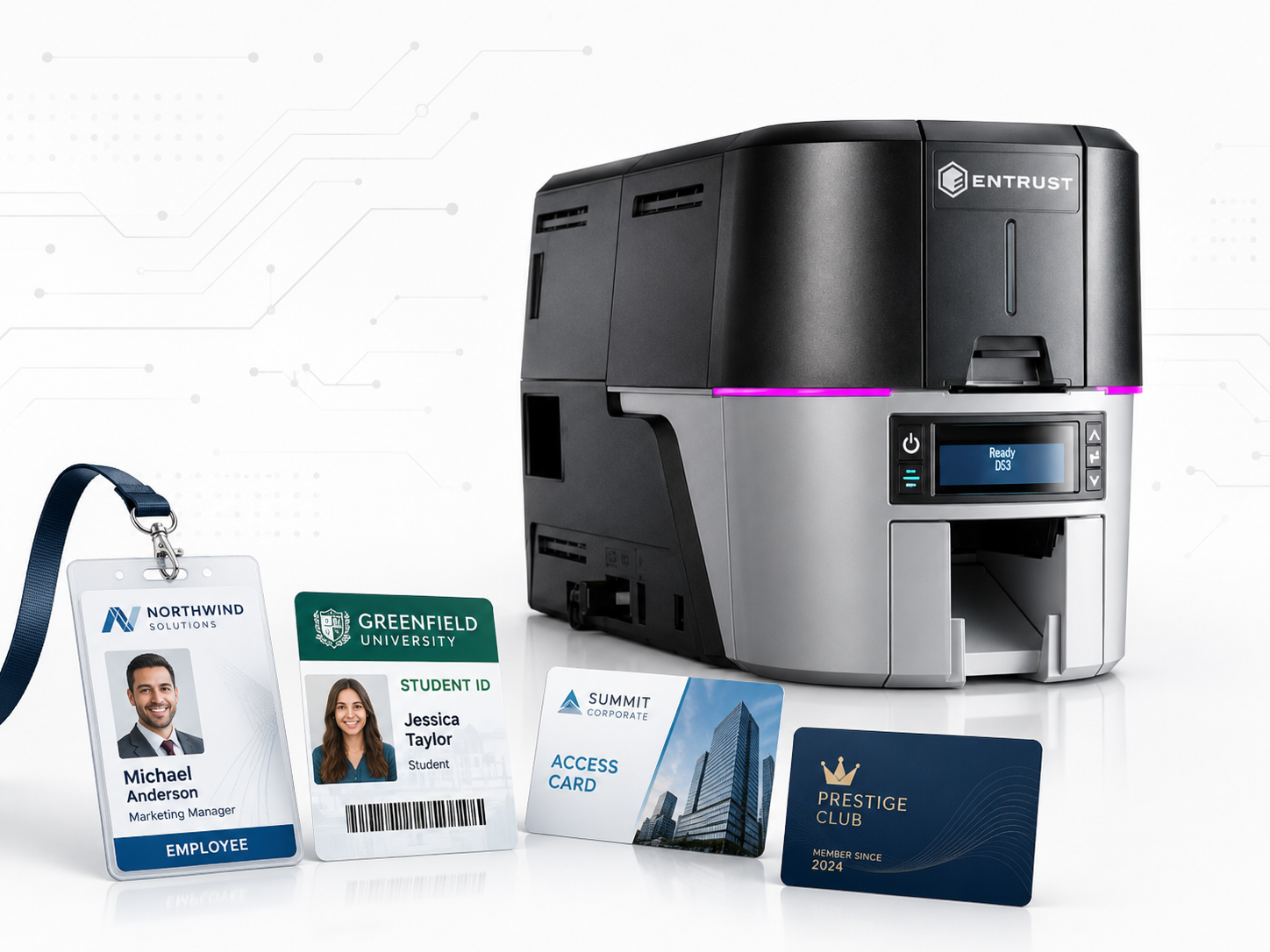 Impresora Entrust Sigma DS3 para emisión de credenciales