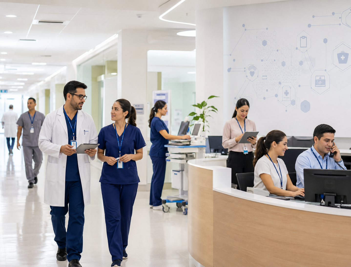 Soluciones de credencialización para hospitales